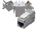 INFRALAN Module de raccordement Slimline - RJ45 Cat.6A/s ISO/IEC, 10Gbit (KS) 12pce