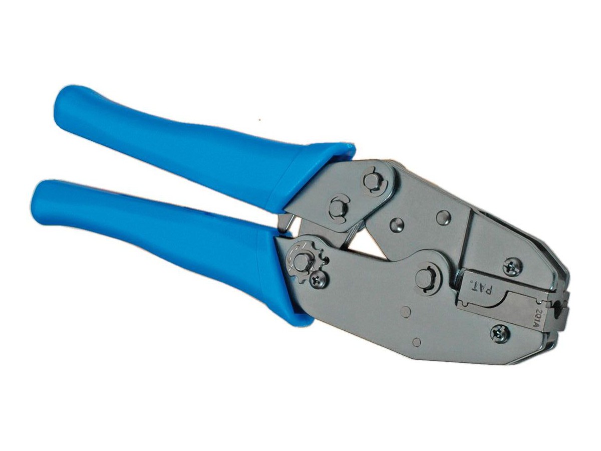 Crimpzange Hirose Low-Cost - für RJ45 Stecker TM21 und TM31, Blau