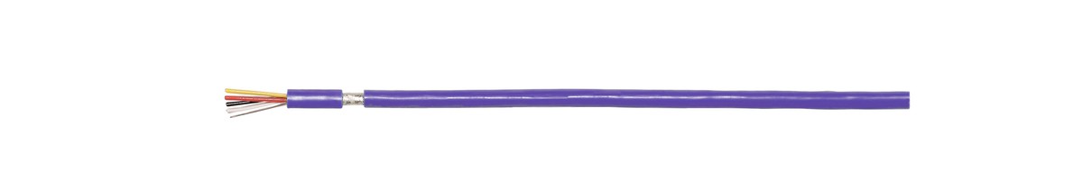 BUS EIB/KNX Eca hal-frei (St) 2x2x0.8 - violet Buskabel abgeschirmt