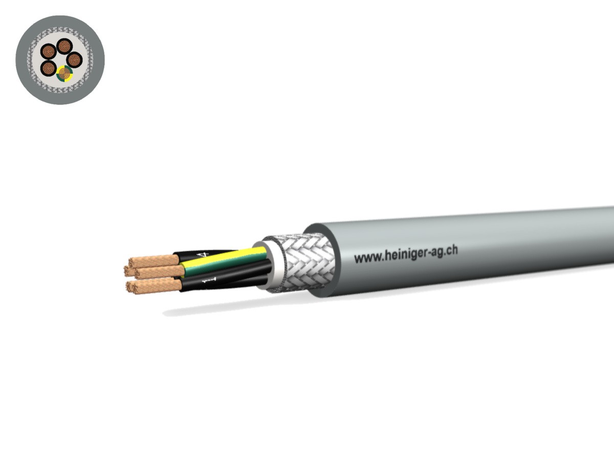 TT-flex Eca PVC C 5x0.50 JZ num gr - 300/500V