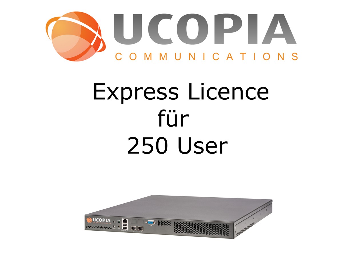 Ucopia EXP Licence für 250 User