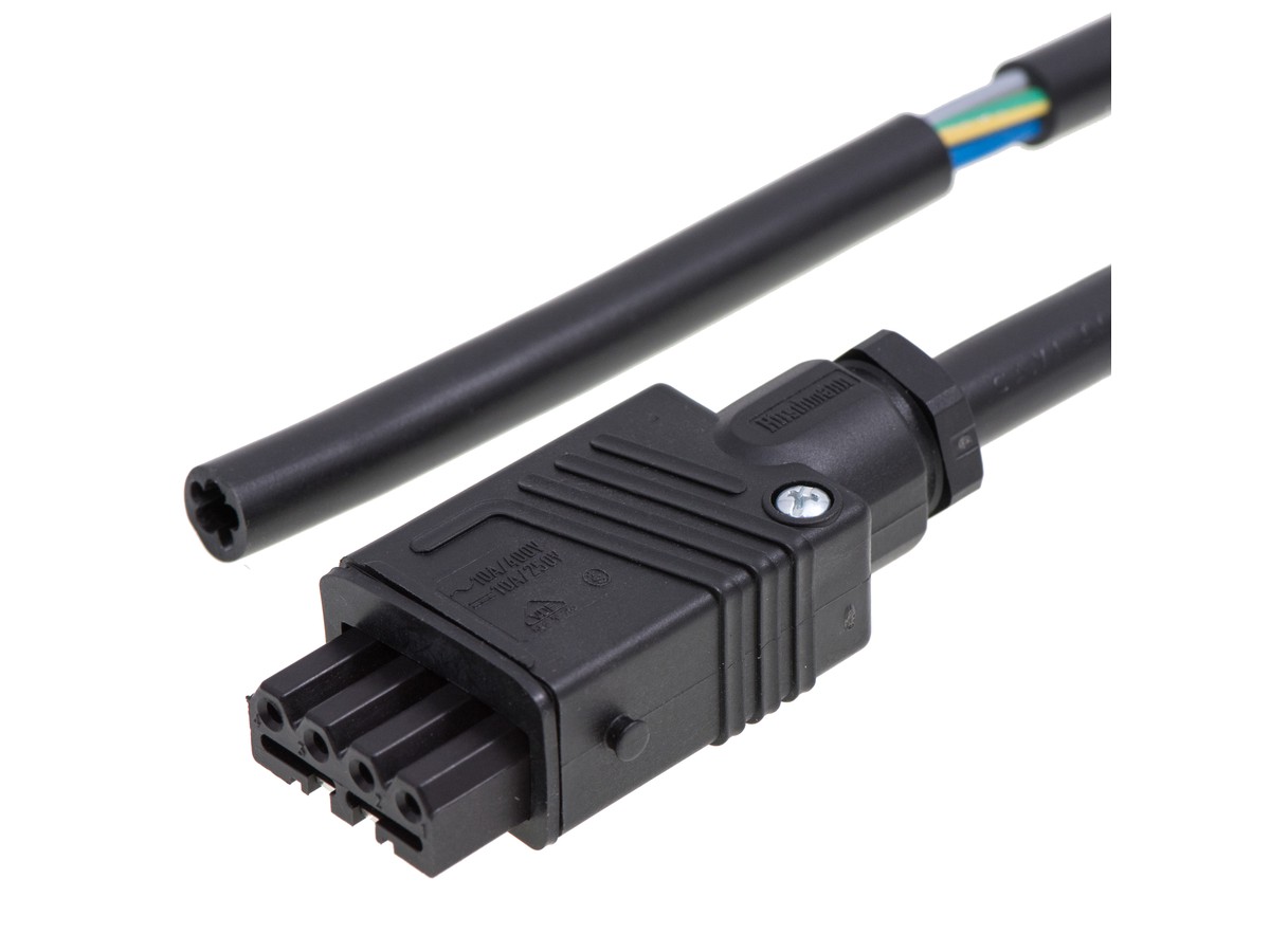 SK PVC 5x1.50 LNPE sw 12.5m STAK 4N - Storenmotorkabel Hirschmann IP54