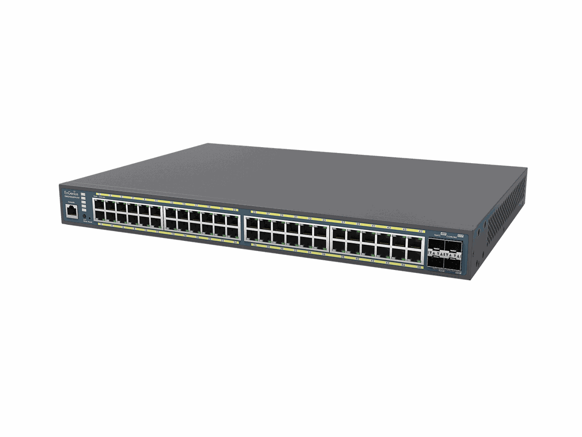 EnGenius EWS7952FP-FIT - Switch, PoE+, 48x1000T + 4xSFP, 740W