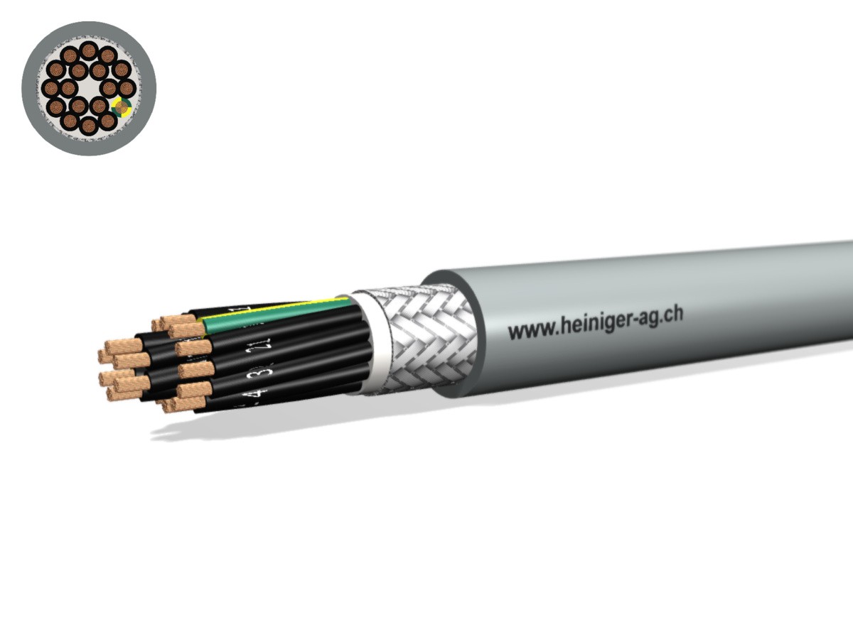 TT-flex Eca PVC C 18x2.50 JZ num gr - 300/500V