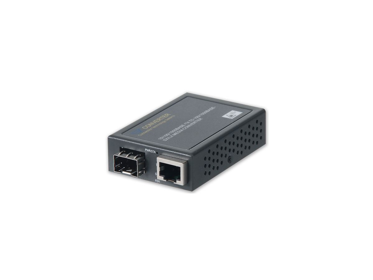 CTS 3002W2SFP-DR, Convertiseur Méd - SFP sur 100/1000T