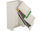 AP KEV mini H-Line 2xLCd hrl 9/125 - spleissfertig RAL7035, 221x120x87mm
