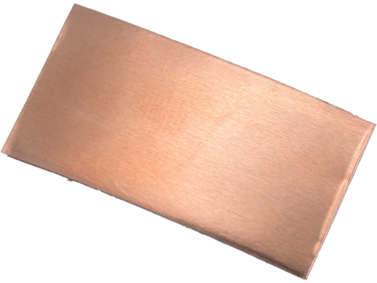 Kupferband glatt 19x35mm 3M - selbstklebend / leitend, 12 Stück