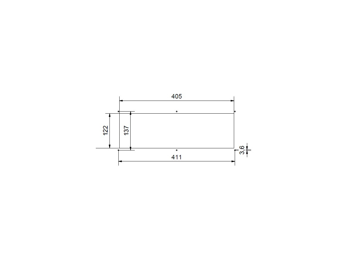 Découpe pour unité de ventilation - travaux pour découpe standard