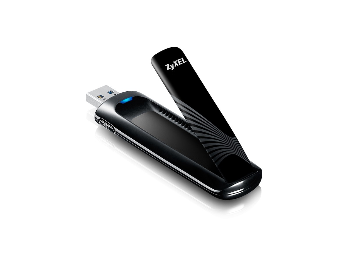 ZyXEL NWD6605, WLAN-Dualband-USB-Adaptateur - 802.11a/b/g/n/ac, 1200Mbps