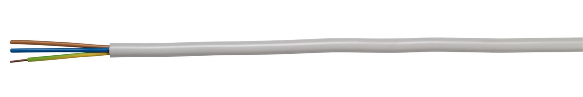 TT-Kabel Eca 3x1.50 LNPE PVC gr - Niederspannungs-Installat. Kabel 0.6/1kV