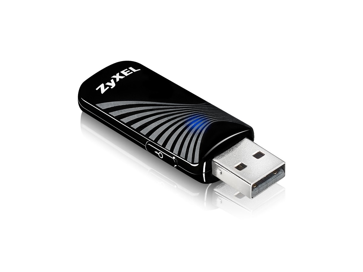 ZyXEL NWD6505, WLAN-Dualband-USB-Adapter - 802.11a/b/g/n/ac, 600Mbps