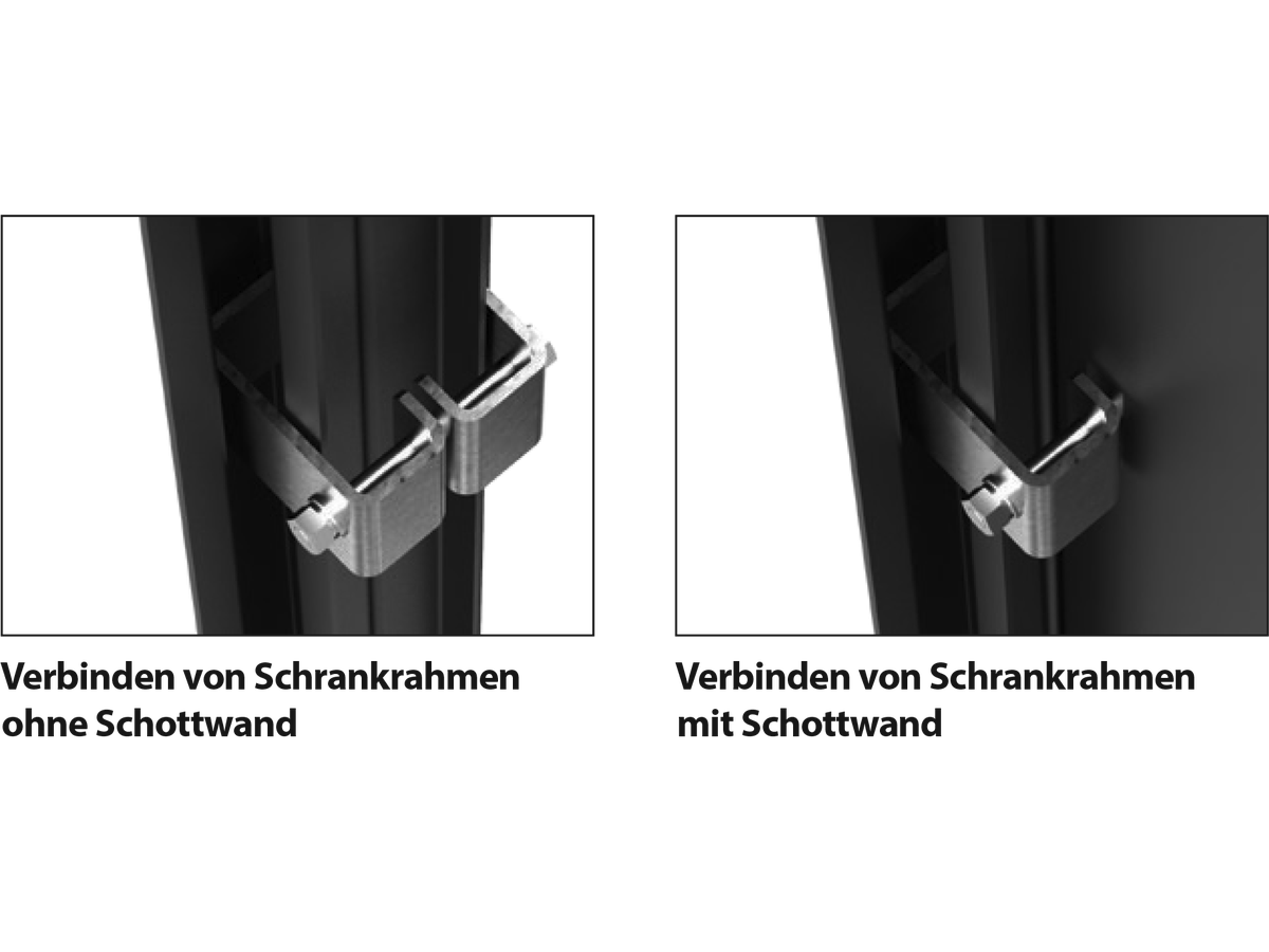 H-Rack Anreihverbinder 4Stk.