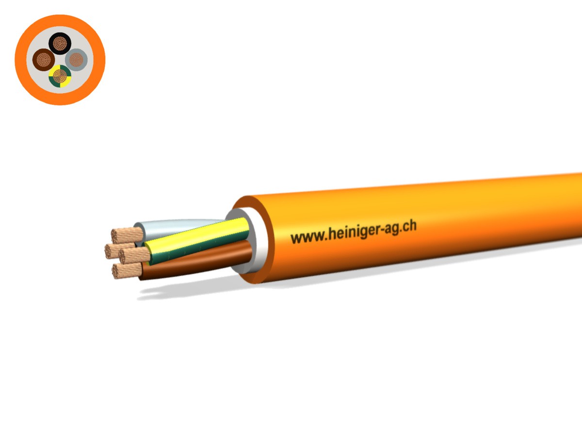 EPR-PUR Kabel 4G4 LPE or H07BQ-F - 450/750V HD 308 S2