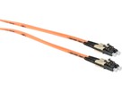Cordon fibre optique, LCd - LCd - 62.5/125, duplex, fig.8, L= 10m