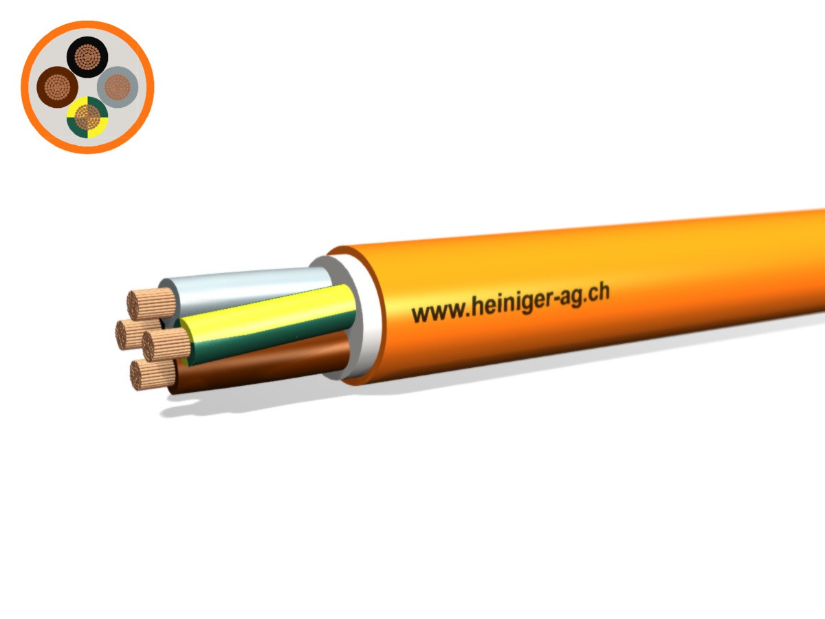 EPR-PUR Kabel 4G35 LPE or S1BQ-F - 0.6/1kV HD 308 S2