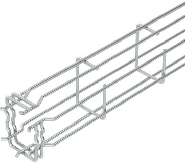 Gitterrinne Typ G-GRM 150 100, Abstand <= 1200mm, max. 10kg/m,  Deckenmontage