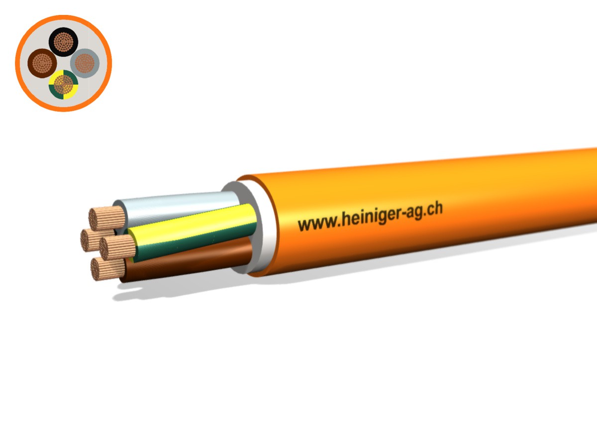 EPR-PUR Kabel 4G50 LPE or S1BQ-F - 0.6/1kV HD 308 S2