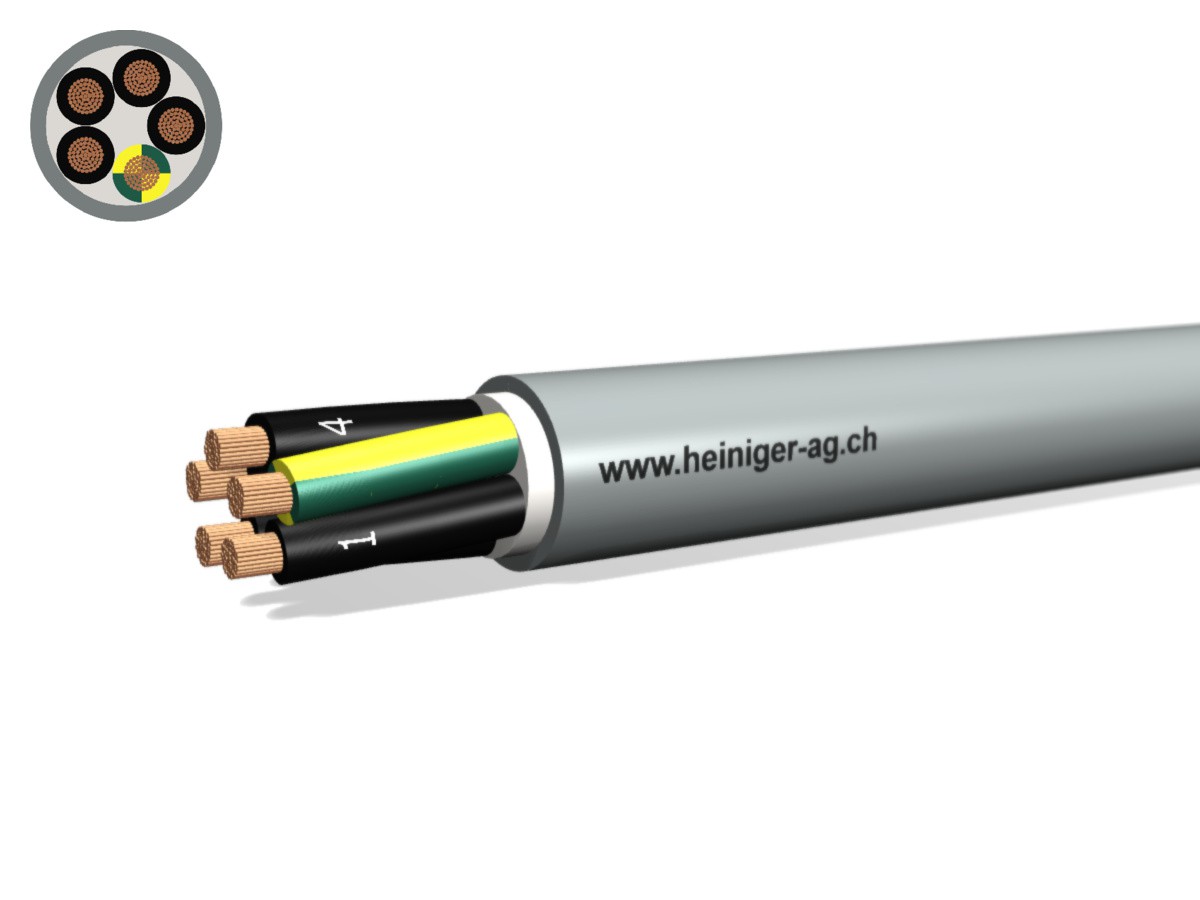 Câble commande Cca-flex 5x16 JZ gr - LiHH san-hal 0.6/1kV EN 50399