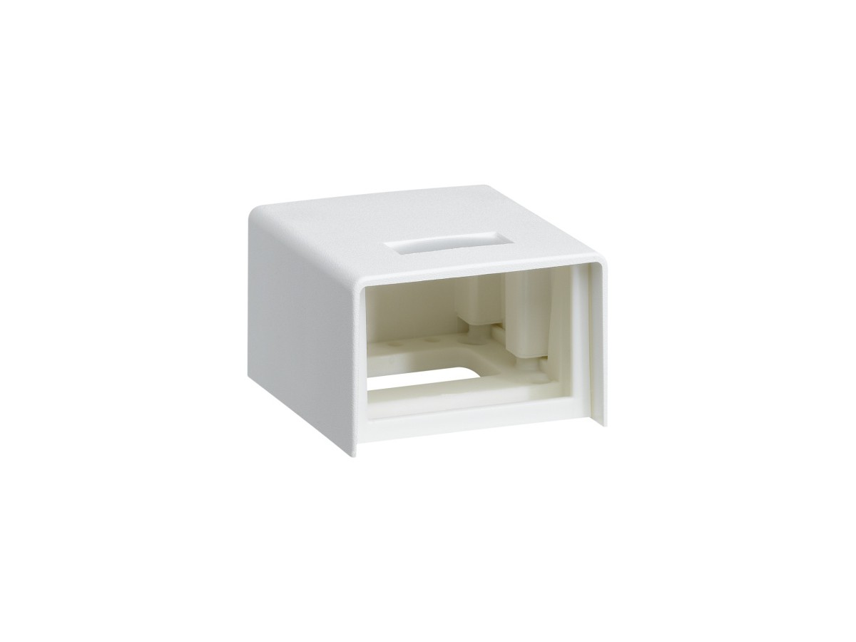 AP Gehäuse für FLF Gr.I, 67x67x42mm - weiss Isolierstoff