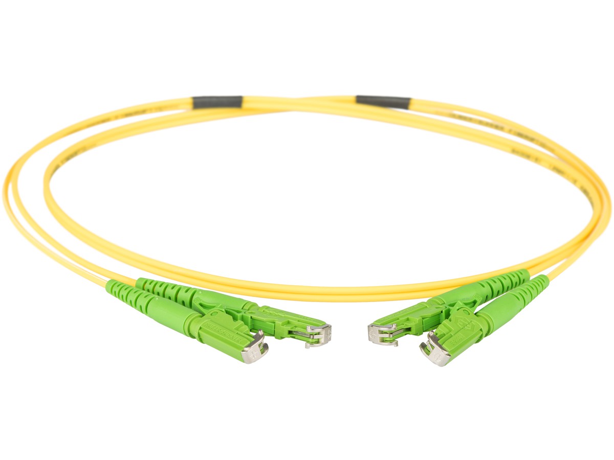 Glasfaser-Patchkabel, E2000 APC - - E2000 APC, 9/125, duplex, Fig.8, L= 3.0m