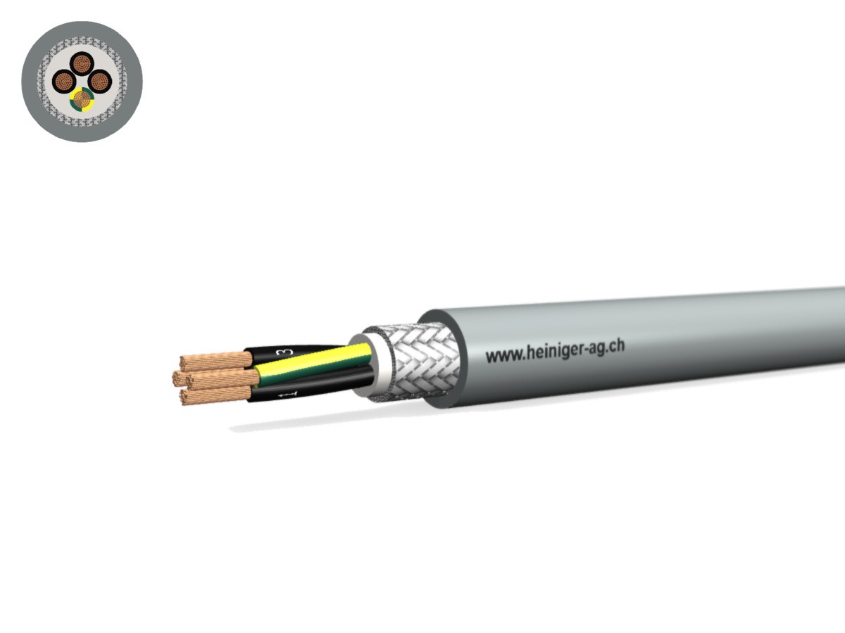 TT-flex Eca PVC C 4x0.50 JZ num gr - 300/500V