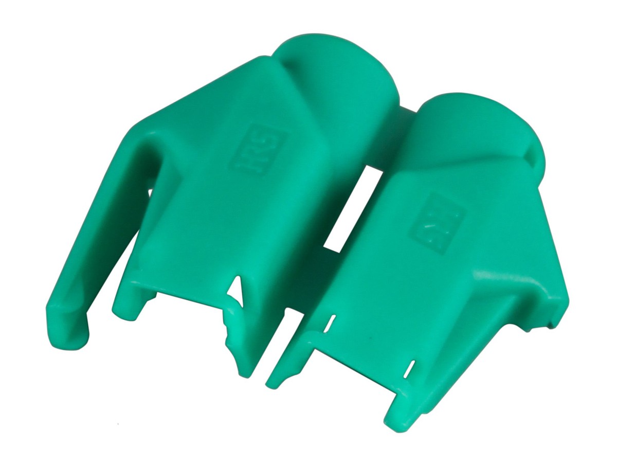 Knickschutz zu Hirose grün - nur zu TM-21/31 Stecker