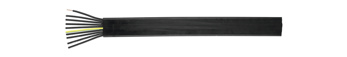 Liftkabel PVC flach 20G0.75 JZ - sw H05VVH6-F 300/500V
