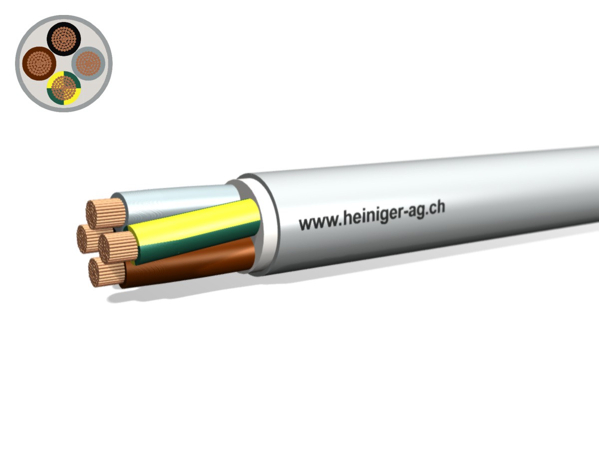 Câble FE0D Dca san-hal 4x95 LPE - non propag. de flamme grc 0.6/1kV