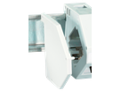 H-LINE I adaptateur rail DIN 1xRJ45 - Keystone, plastique gris, vide