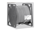 H-LINE 500 câble data U/UTP 4x2x0.57 - LSFROH 500MHz, Cat.6A, gris, B2ca