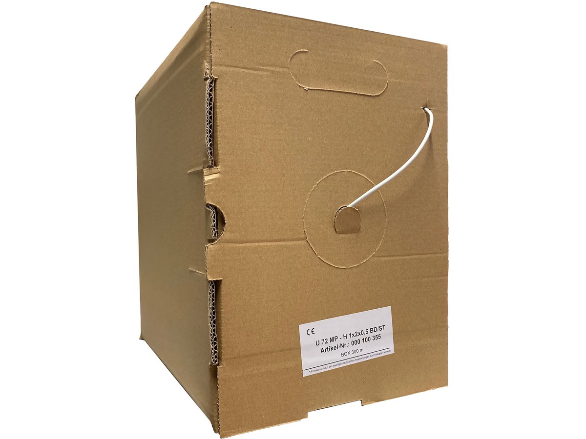 U72MP Eca san-hal (St) 1x2x0.5 gr - Quickbox Câble d'installation T+T blindé