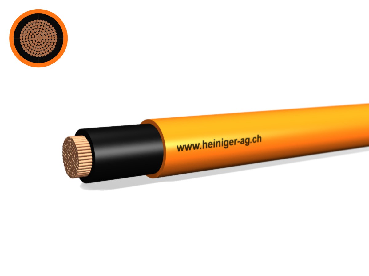 Sicherheitskabel FE180 E30-E60 1x120 L - L=sw PYROFIL hal-frei flammwidrig or