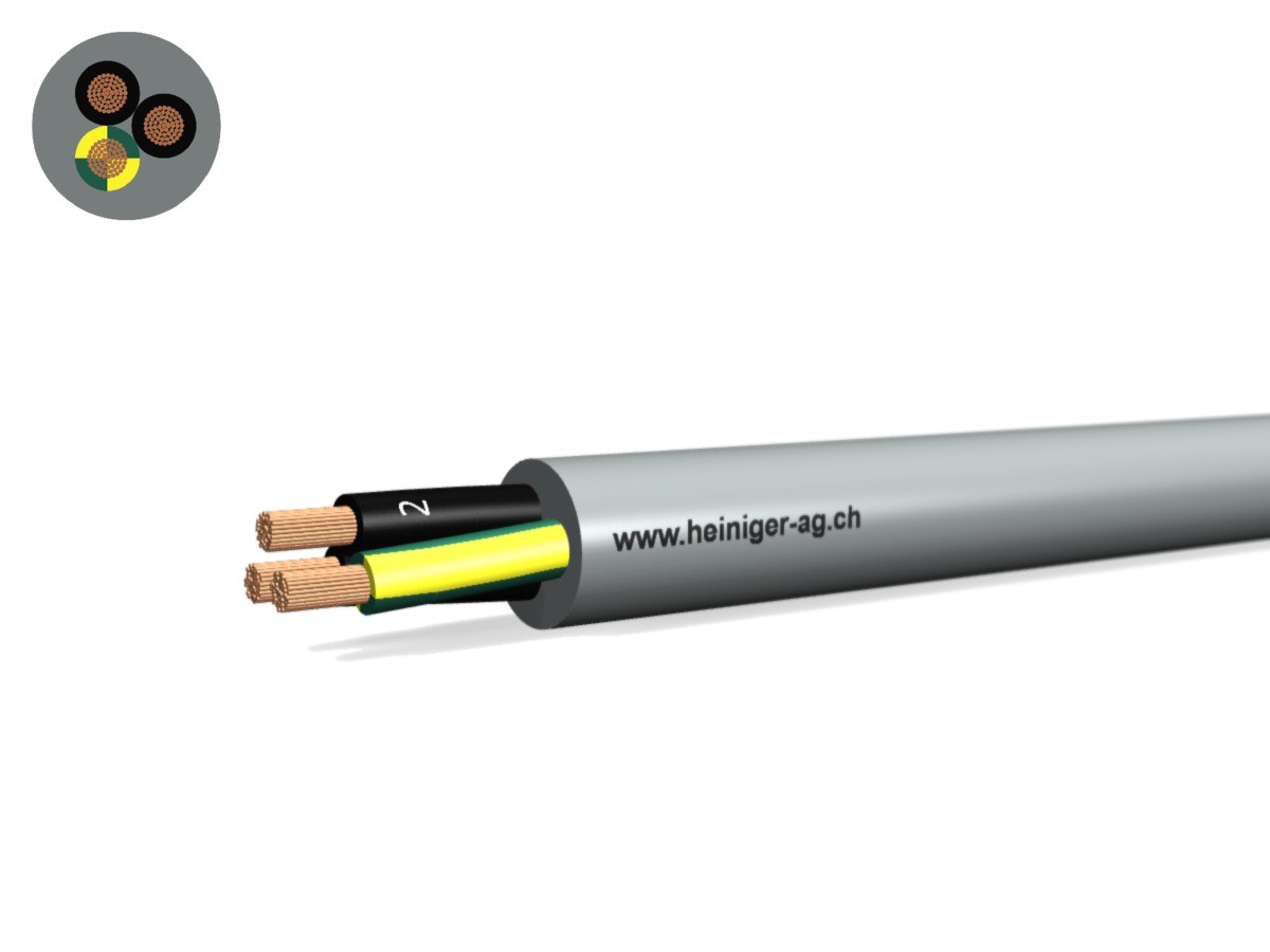 TT-flex Eca PVC 3x2.50 JZ num gr - 300/500V