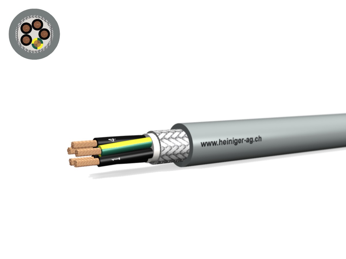 TT-flex Eca PVC C 5x1.00 JZ num gr - 300/500V