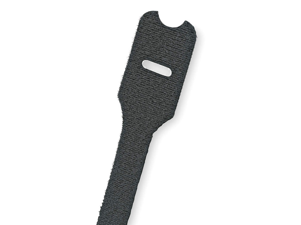 Kabel Klettband schwarz 300mm - Panduit HLT3I-X0, 10 Stück