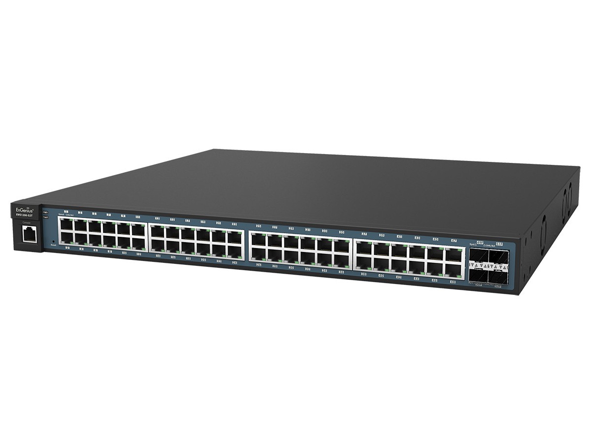 EnGenius, EWS1200-52T, 50AP Contrôleur - Switch, non PoE, 48x1000T, 4xSFP