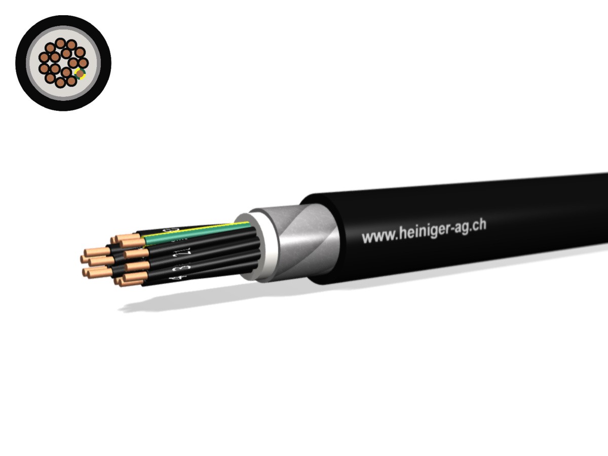 NN-CLN FE05B2 B2ca 16x1.50 LPE sw - hal-frei armiert 90°C 0.6/1kV