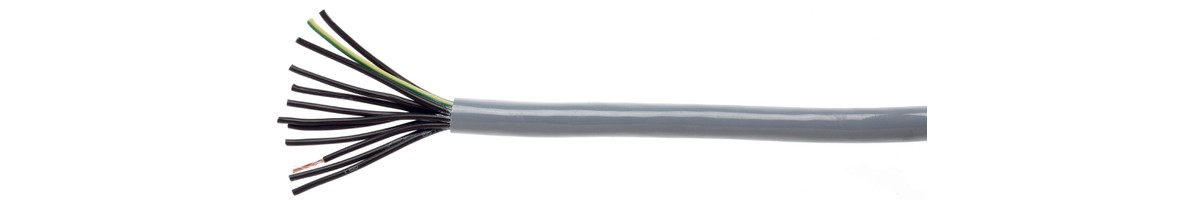 Câble commande san-hal 5x10 JZ gr - PUR avec prot. UV -40°C 300/500V