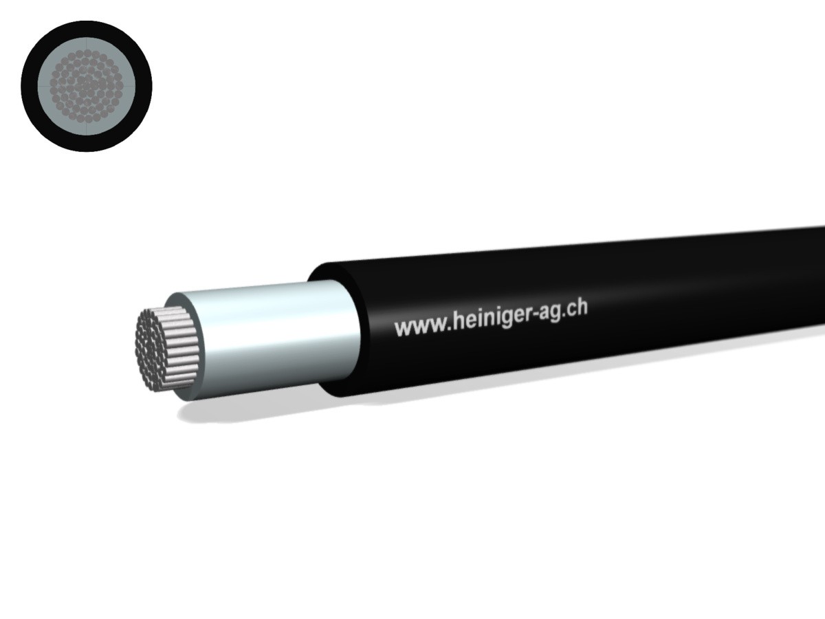 Cond. isolation caoutchouc Eca 1x120 - NSGAFöU nr 1.8/3.0kV