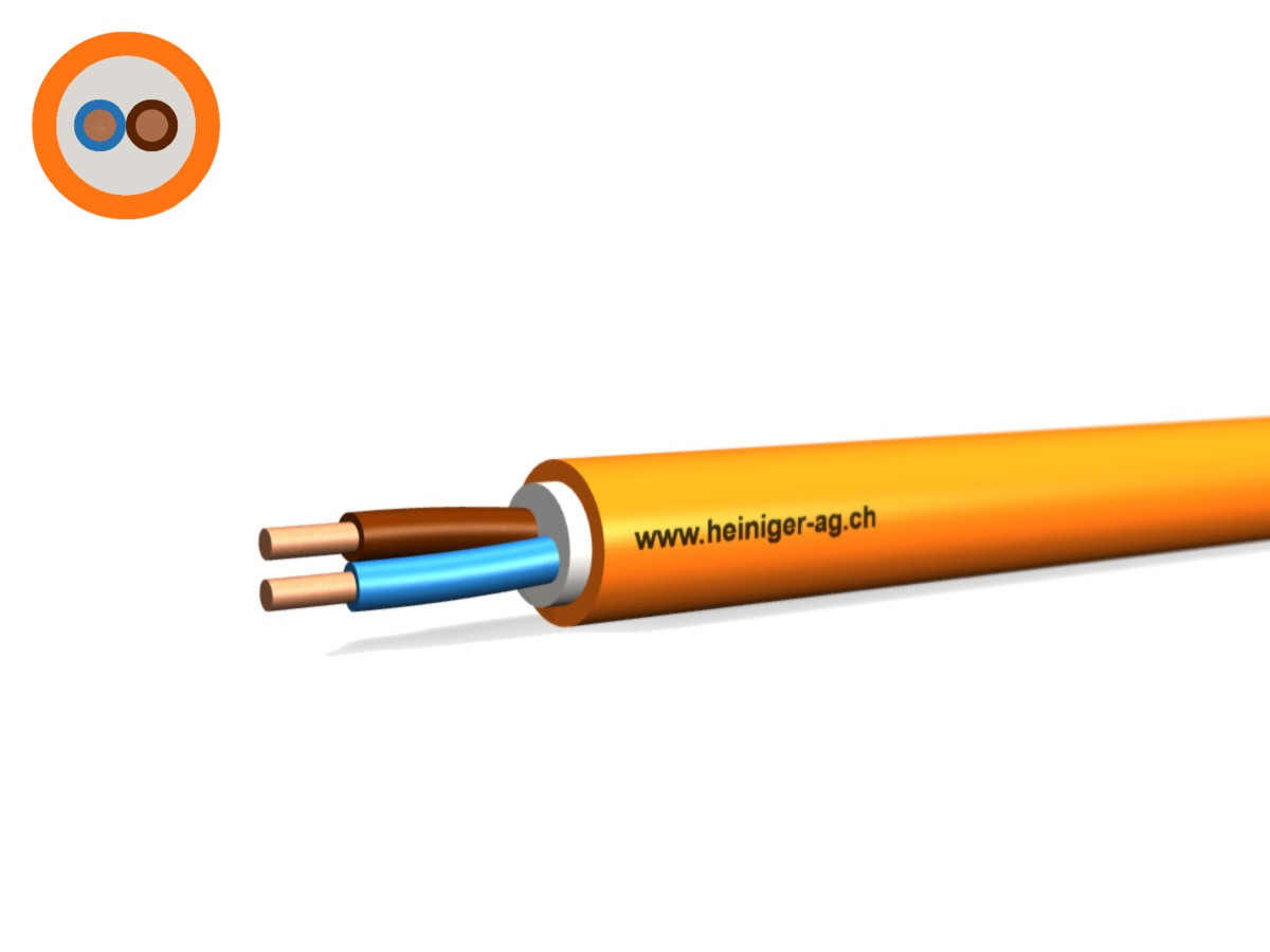 Sicherheitsk. FE180 E90 B2ca 2x1.50 LN - PYROFIL hal-frei flammwidrig or