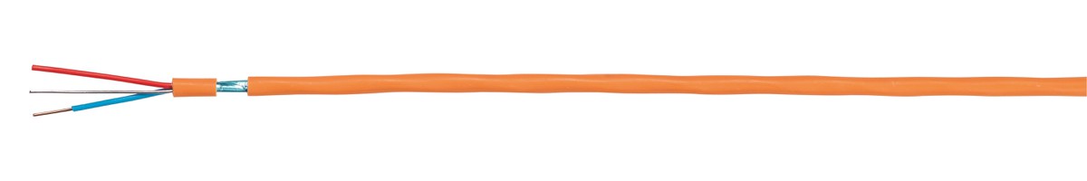 JE-H(St)H 2x2x0.8 FE180 E30-E90 or - Câble T+T san-hal blindé PYROFIL