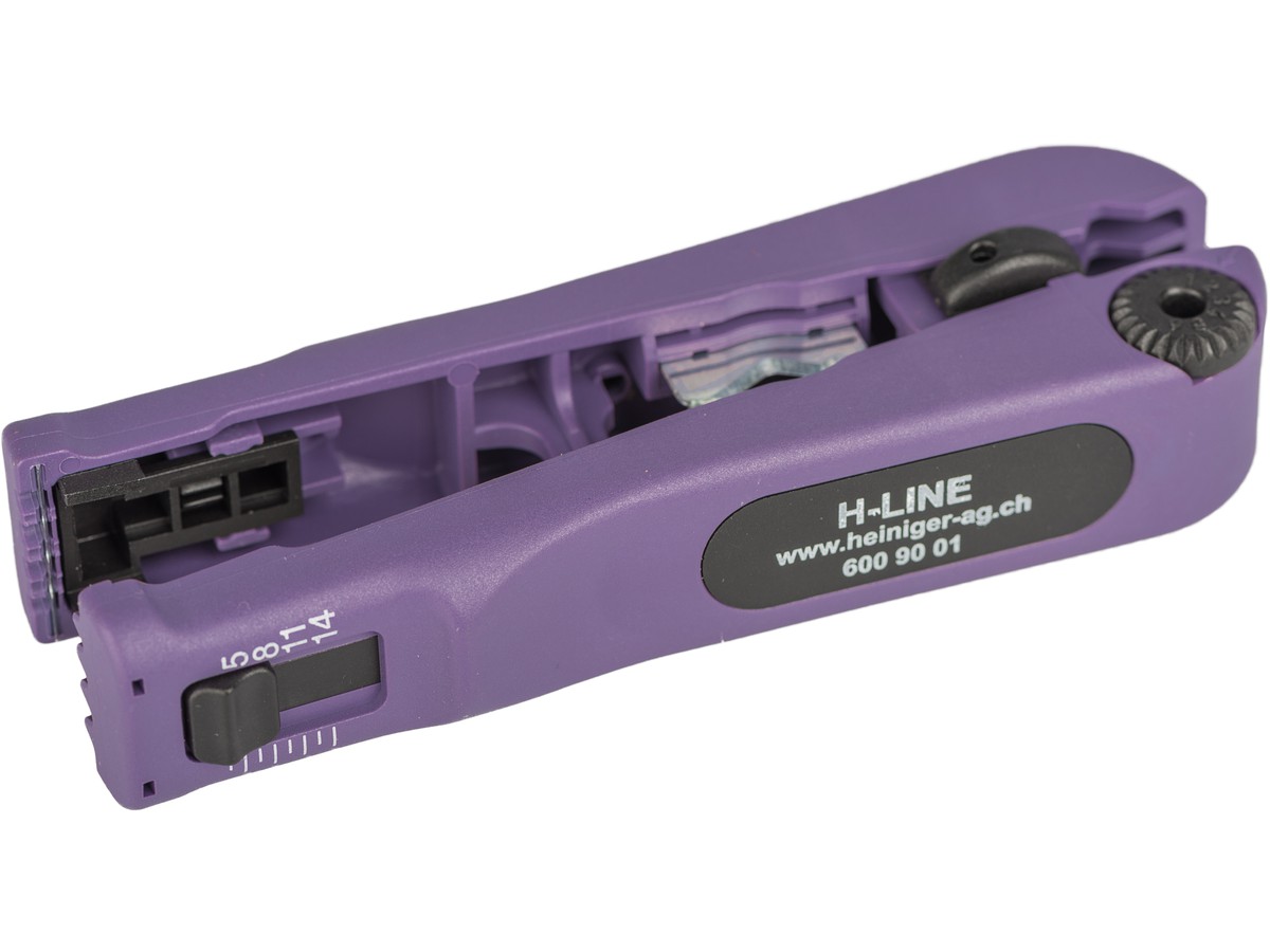 H-LINE dénudeur câble réseau - réglable pour gaine de câble