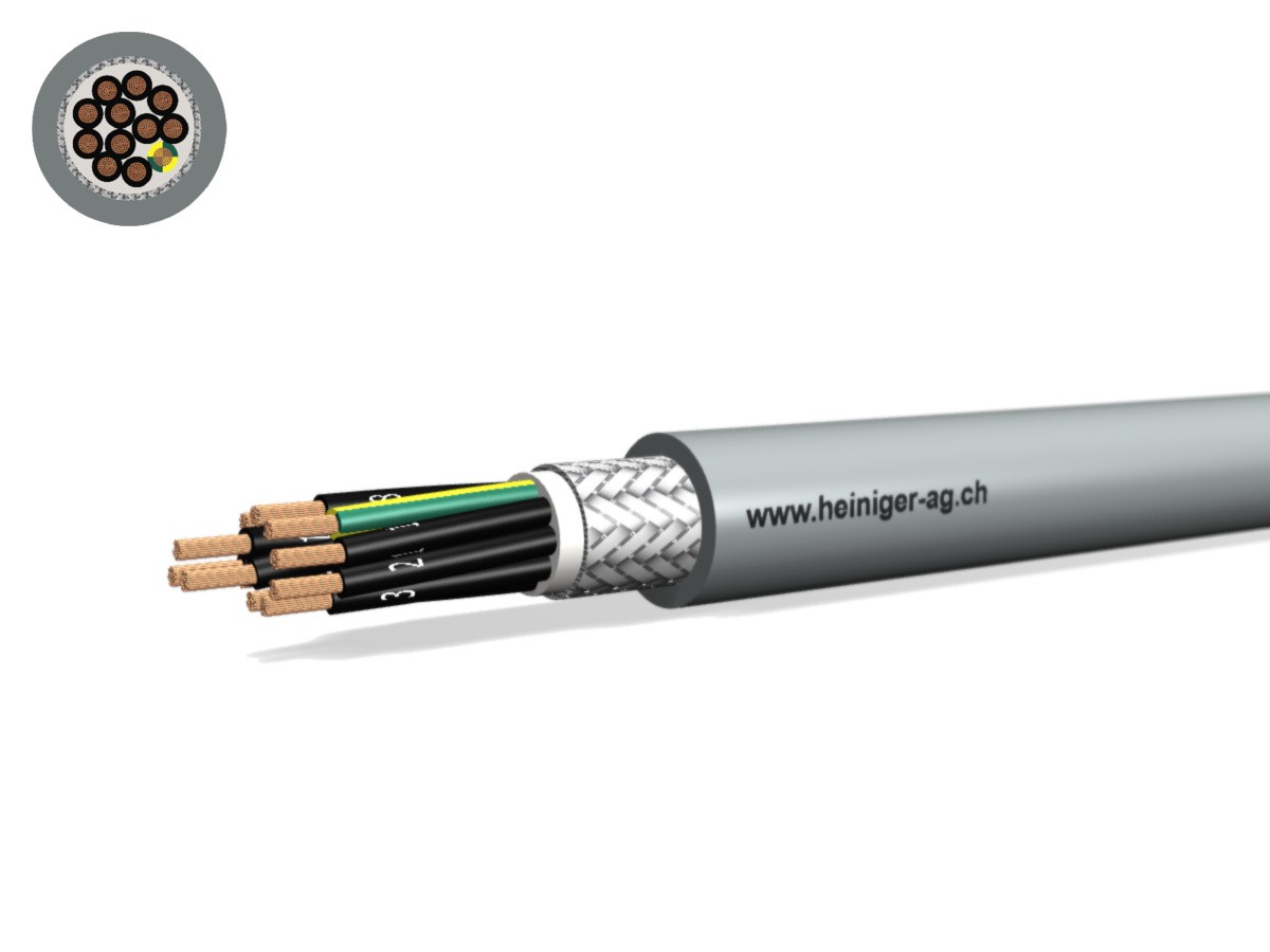 TT-flex Eca PVC C 12x1.00 JZ num gr - 300/500V