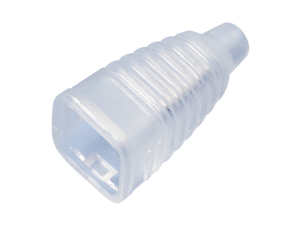 R&Mfreenet Splash-Tülle, transparent - für alle RJ45 Rangierkabel