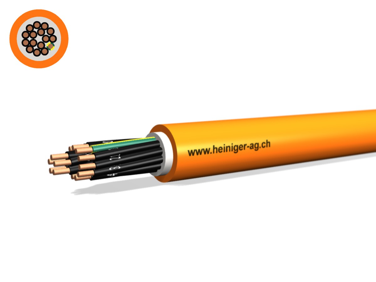 Sicherheitsk. FE180 E30-E60 VDE16x1.50 - LPE NHXH hal-frei flammwidrig or