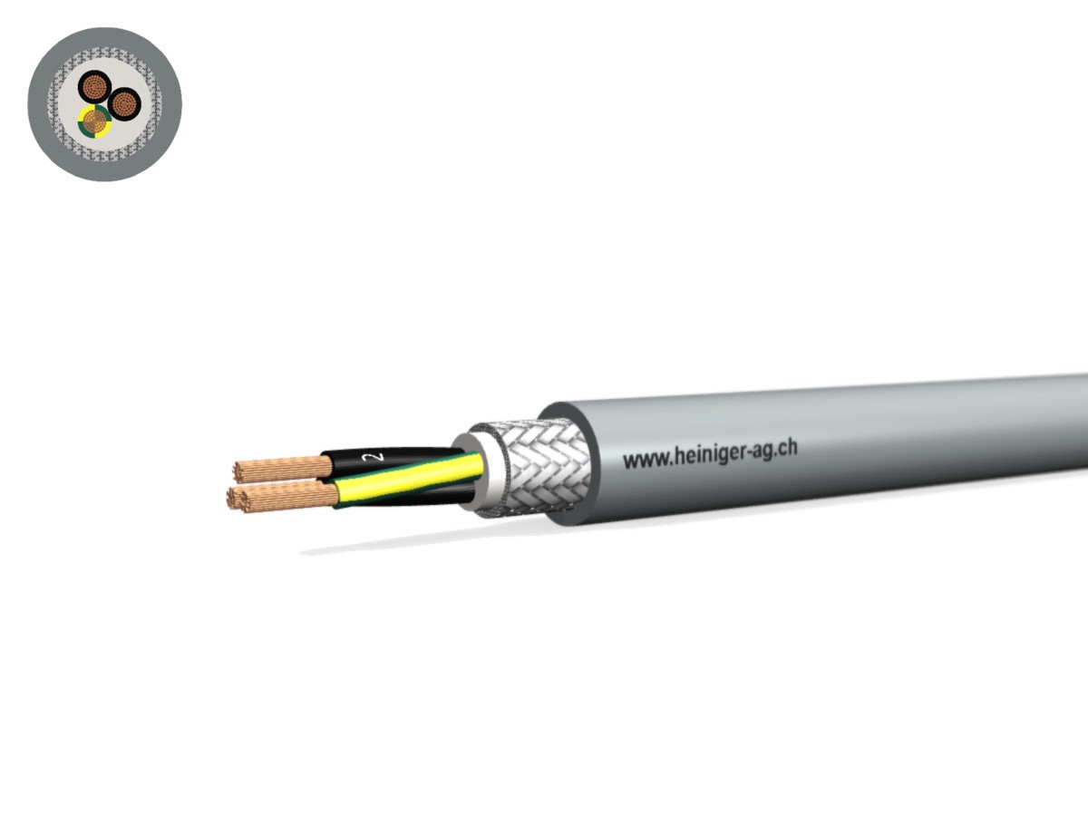 TT-flex Eca PVC C 3x0.50 JZ num gr - 300/500V