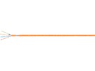 H-LINE 1322 câble data S/FTP 4x2x0.62 - FRNC/LSOH 1500MHz, Cat.7A, orange, Dca