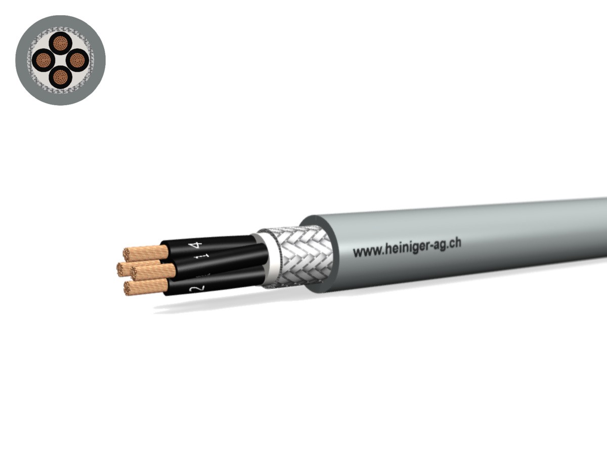 TT-flex Eca PVC C 4x1.50 OZ num 1-4 gr - 300/500V