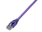 H-LINE Patch 4P S/UTP 1:1 RJ45 2.0m - Kat.5e Kabel/TLP Haube hal-frei violett