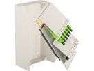 AP KEV mini H-Line 10xE2000hrl 9/125 - spleissfertig RAL7035, 221x120x87mm